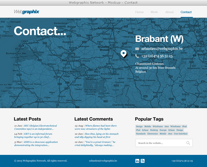 Webgraphix Network - Mockup - Contact Webgraphix Network - Mockup - Contact