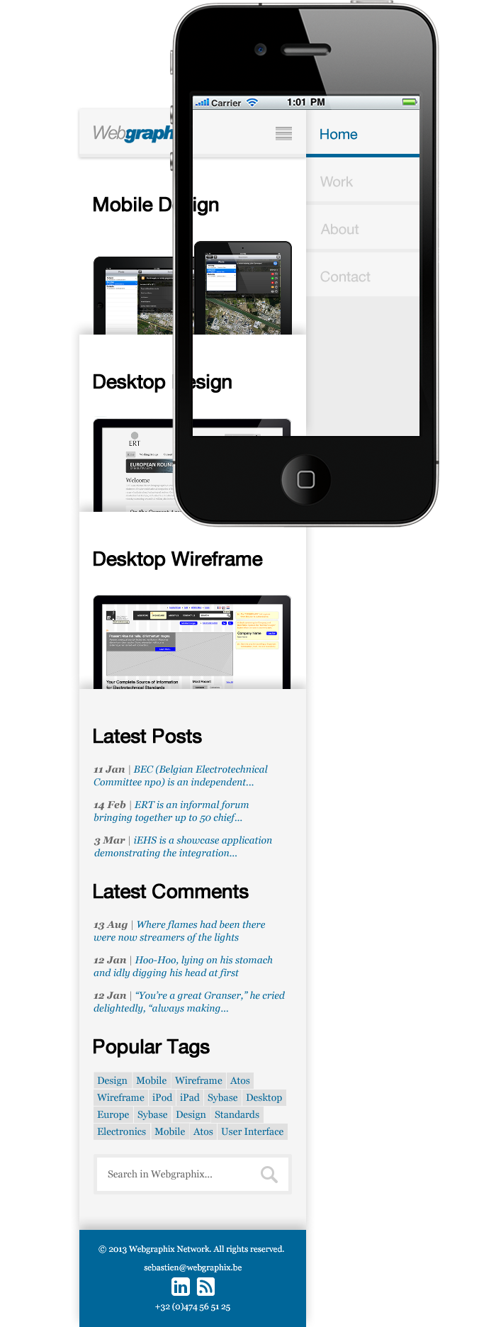 Webgraphix Network - Mobile-First Mockup - Homepage (Portrait) Webgraphix Network - Mobile-First Mockup - Homepage (Portrait)